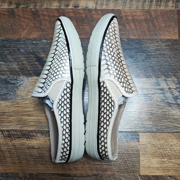 Donald J. Pliner Women's Ursa Mule Snake Print Slip On Flats Size 6 - Picture 5 of 8